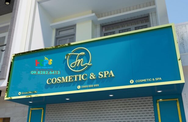 99+ Mẫu biển bạt Spa đẹp giá rẻ, phối cảnh 3D Spa miễn phí