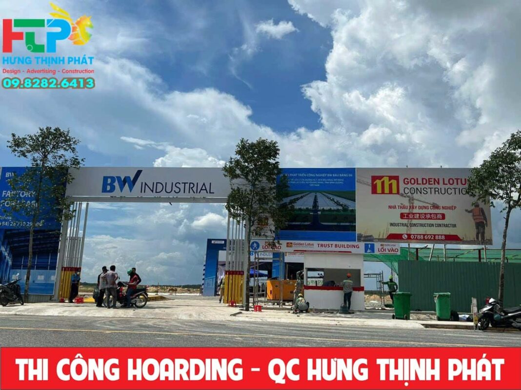 lam hoarding cong trinh nha xuong BW Industrial