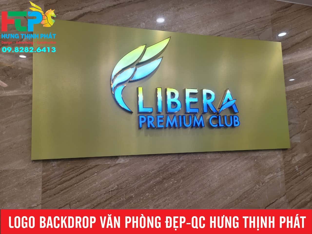 Làm logo backdrop văn phòng đẹp với 99+ mẫu mới 2026 - Quảng Cáo Hưng ...