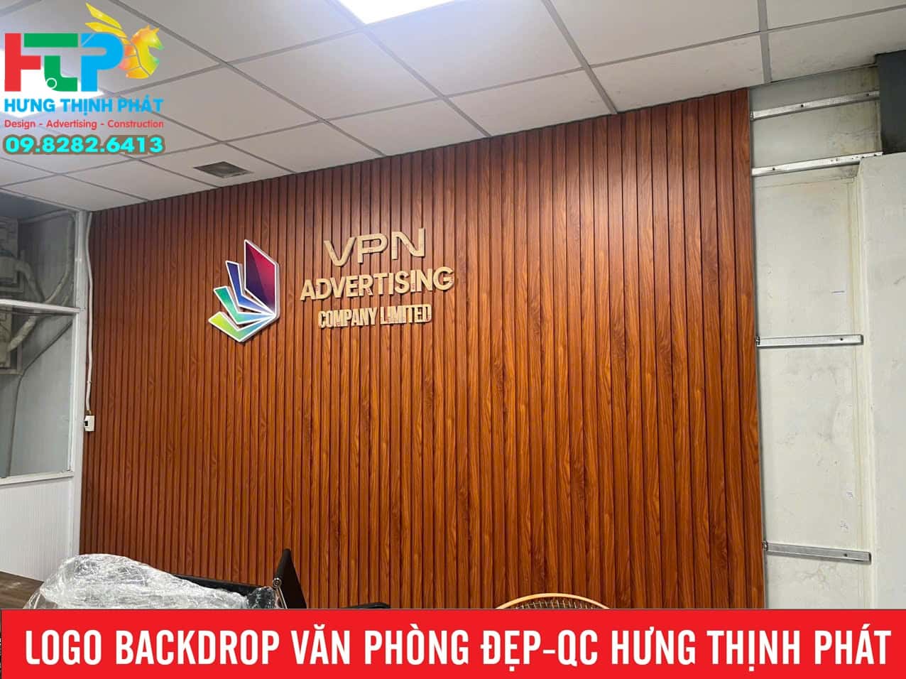 Làm logo backdrop văn phòng đẹp với 99+ mẫu mới 2026 - Quảng Cáo Hưng ...