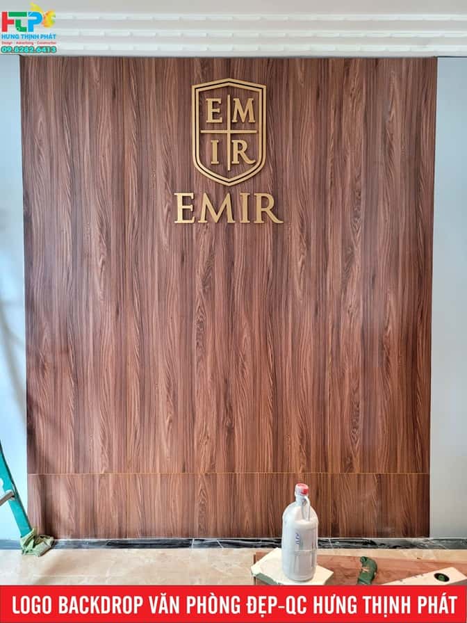 Làm logo backdrop văn phòng đẹp với 99+ mẫu mới 2026 - Quảng Cáo Hưng ...