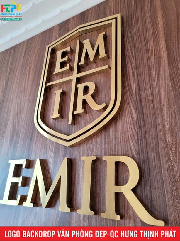 Làm logo backdrop văn phòng đẹp với 99+ mẫu mới 2026 - Quảng Cáo Hưng ...