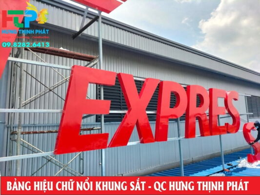 chu noi mica gan khung sat cho nha xuong