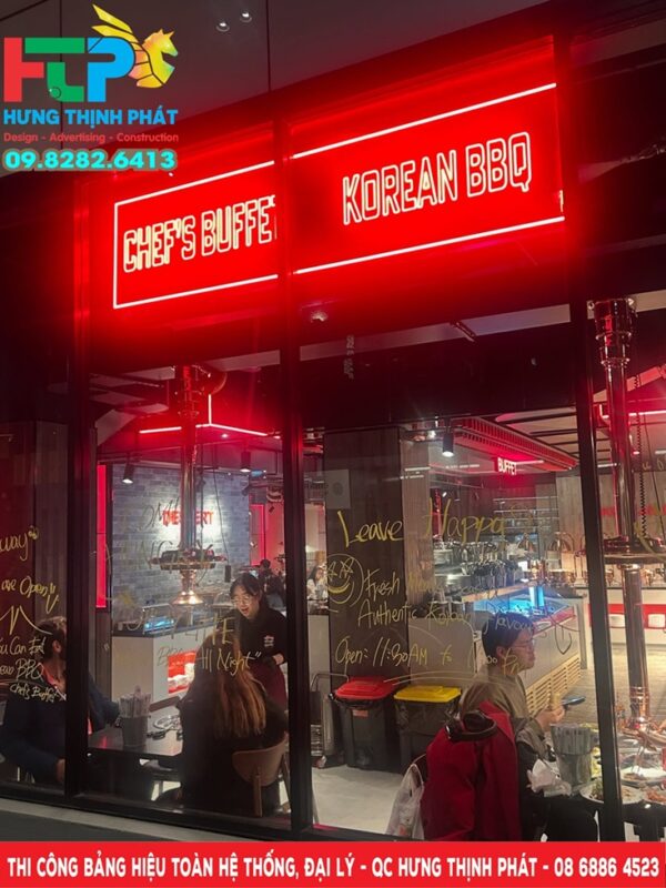 san pham hoan thien thi cong nha hang BBQ Korea