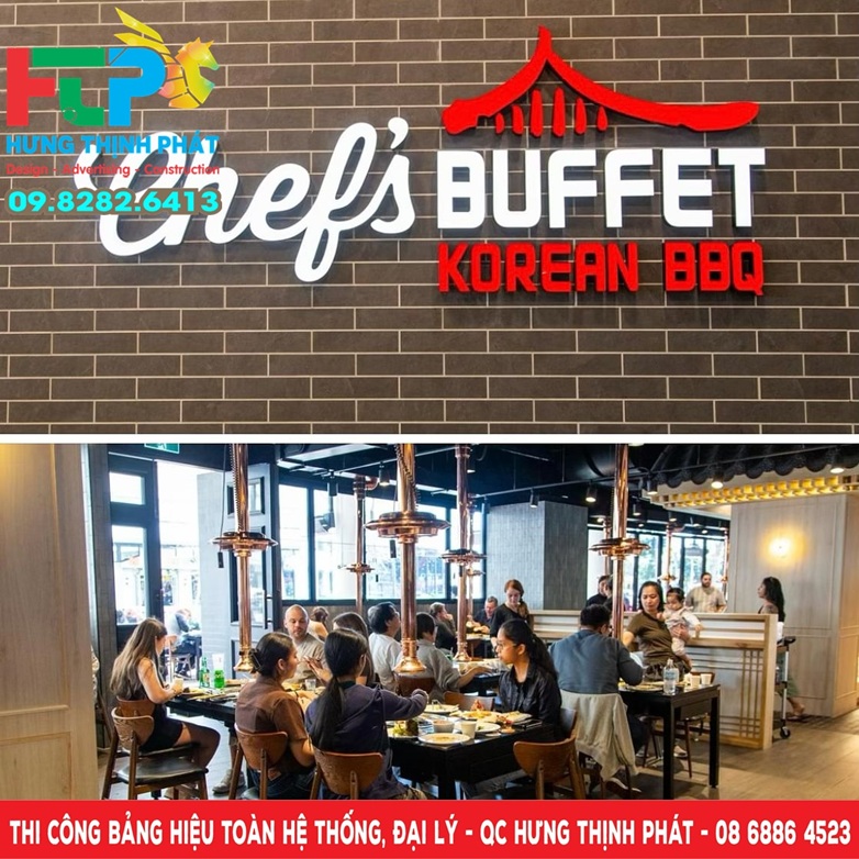 san pham hoan thien thi cong nha hang BBQ Korea